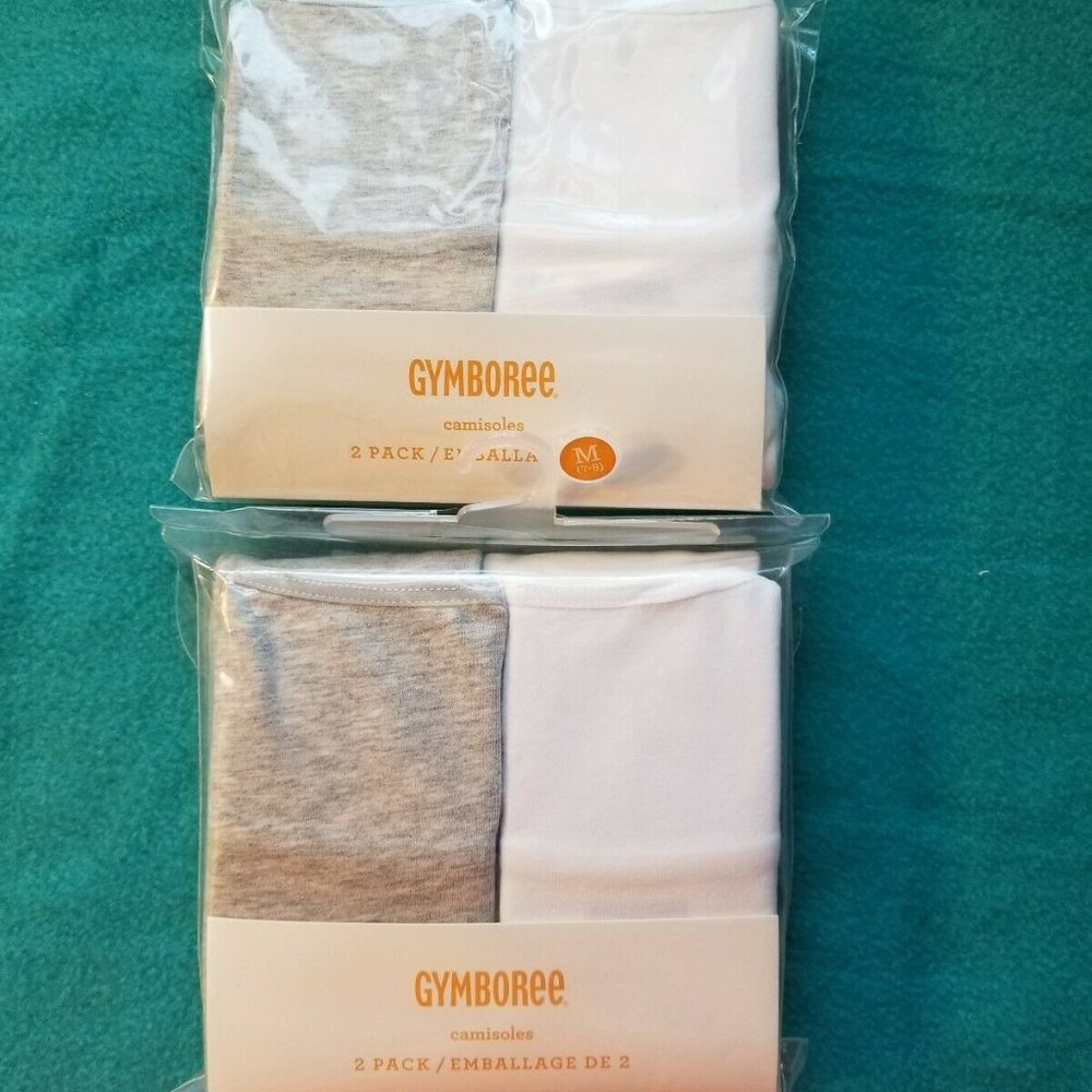 Gymboree Camisoles • 2 packs of 2 • Girls Medium
